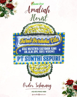 Papan Bunga Duka di Langsa Kota