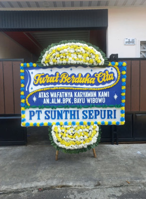 Papan Bunga Duka di Langsa Kota