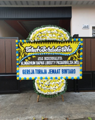 Papan Bunga Duka di Langsa Kota