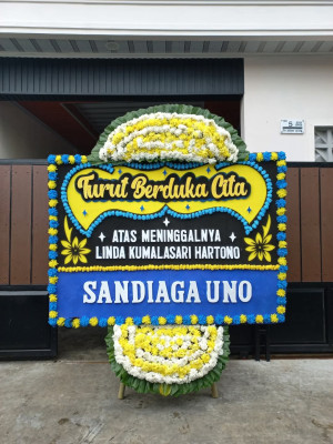 Papan Bunga Duka di Langsa Kota